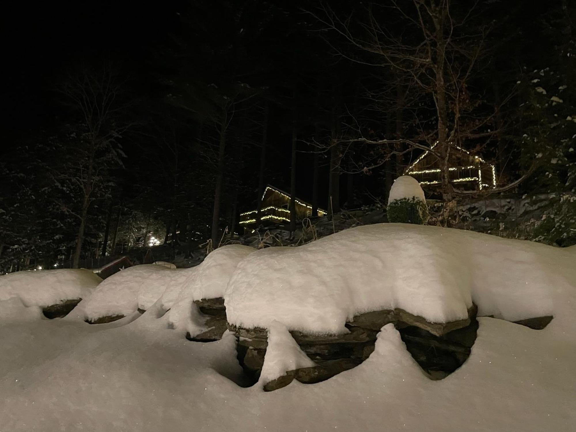 Grunberg Haus Inn & Cabins 沃特伯里 外观 照片