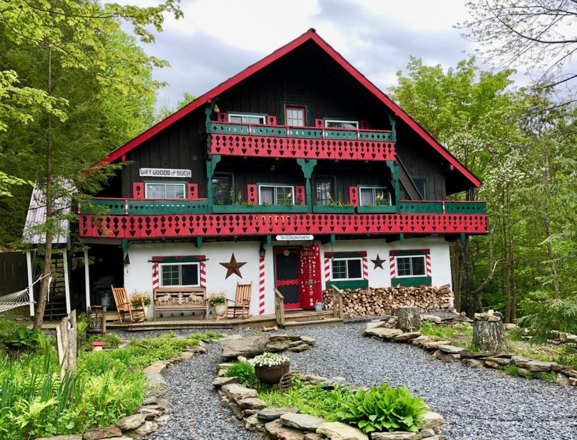 Grunberg Haus Inn & Cabins 沃特伯里 外观 照片